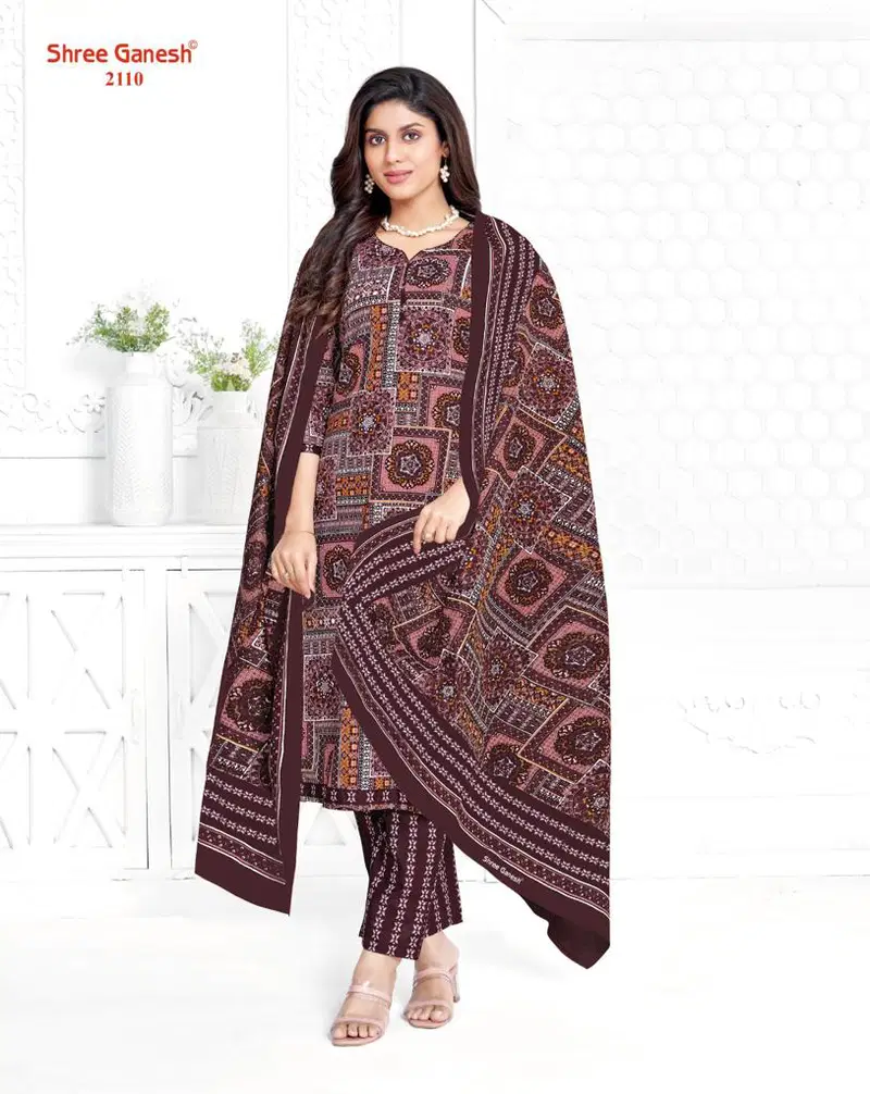 Samaira Vol 11 By Shree Ganesh Printed Pure Cotton Dress Material Wholesale Market In Surat
